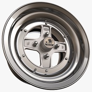 3D model SSR Speed Star Racing MK-II Wheel 14 inch