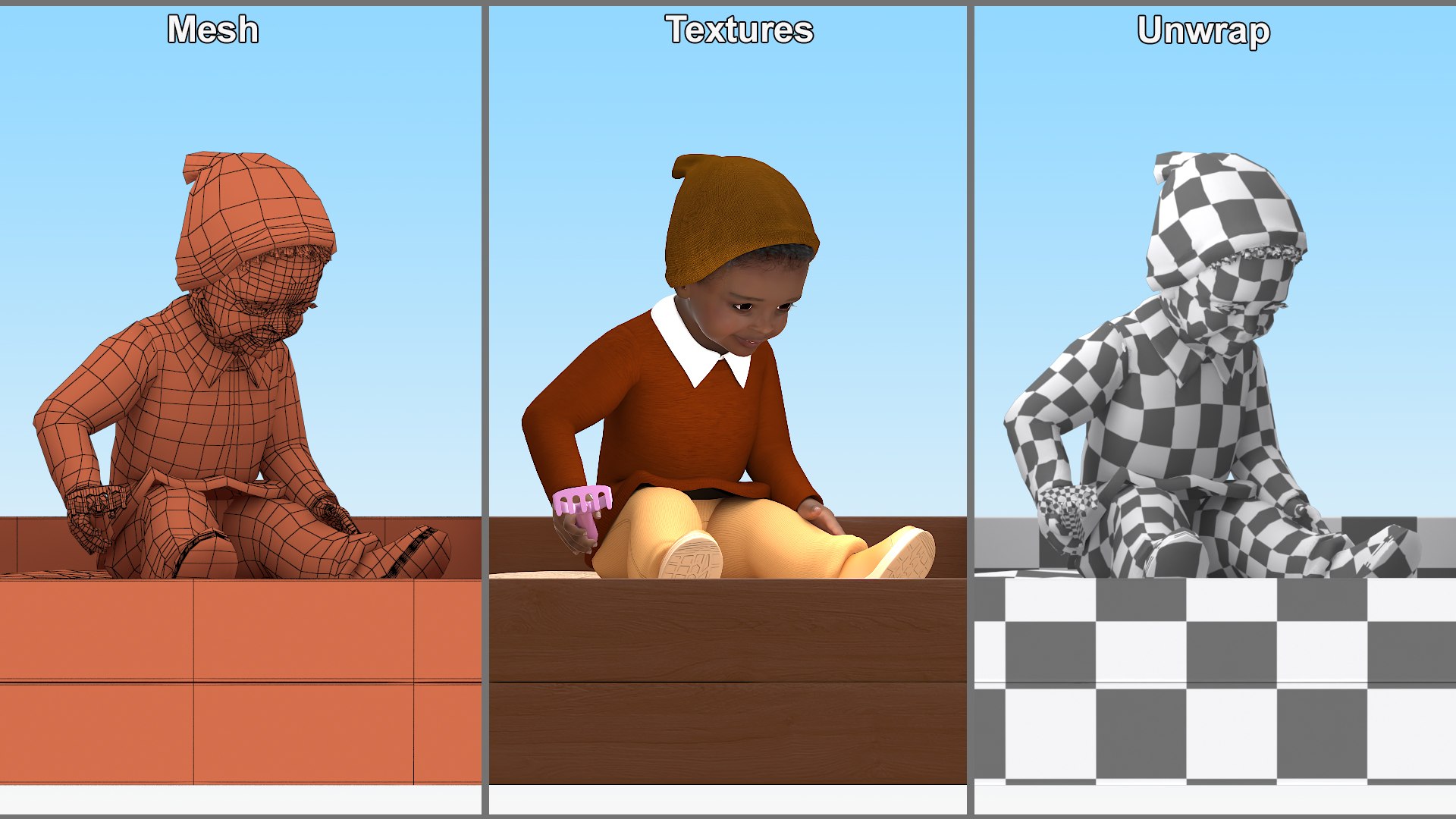 3D Black Skinned Toddler Boy in Sandpit Rigged model https://p.turbosquid.com/ts-thumb/pl/nkhOIX/WF/black_skinned_toddler_boy_in_sandpit_rigged_022/jpg/1771578519/1920x1080/fit_q87/bb7e2d39ffc8d72b0aa98edfcdb0a8ec1ab2a4ae/black_skinned_toddler_boy_in_sandpit_rigged_022.jpg