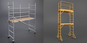 3D scaffold tower