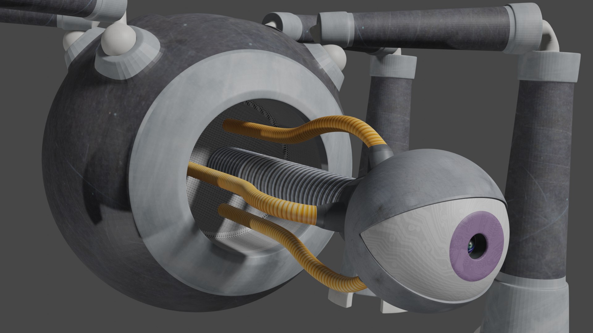 Spider Robot Android Mech 3D model https://p.turbosquid.com/ts-thumb/pl/oqycYr/b4/preview5/png/1757515259/1920x1080/fit_q87/a0cf2a8f06f42850dab697c58ca4d460403d5c41/preview5.jpg