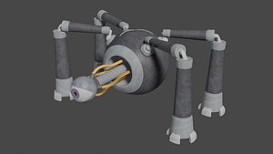 Spider Robot Android Mech