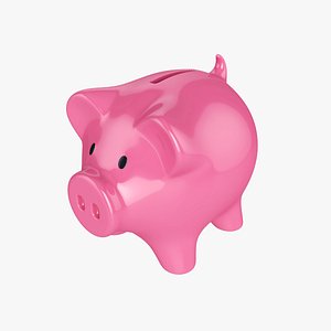 money box pig 3D
