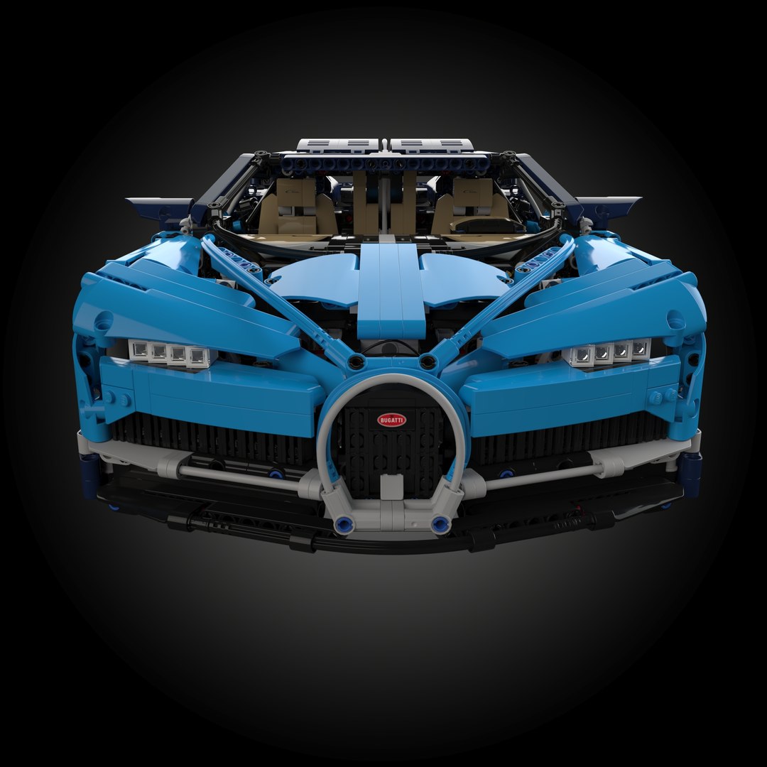 3D Lego 42083 - Bugatti Chiron - TurboSquid 1877531