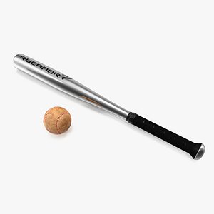 Aluminium Baseball Bat and Ball