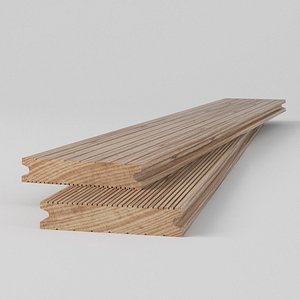 outdoor floor boards terrace 3D