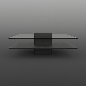 3D Zoe Storage Coffee-Table black