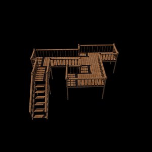 Multi Tier Deck