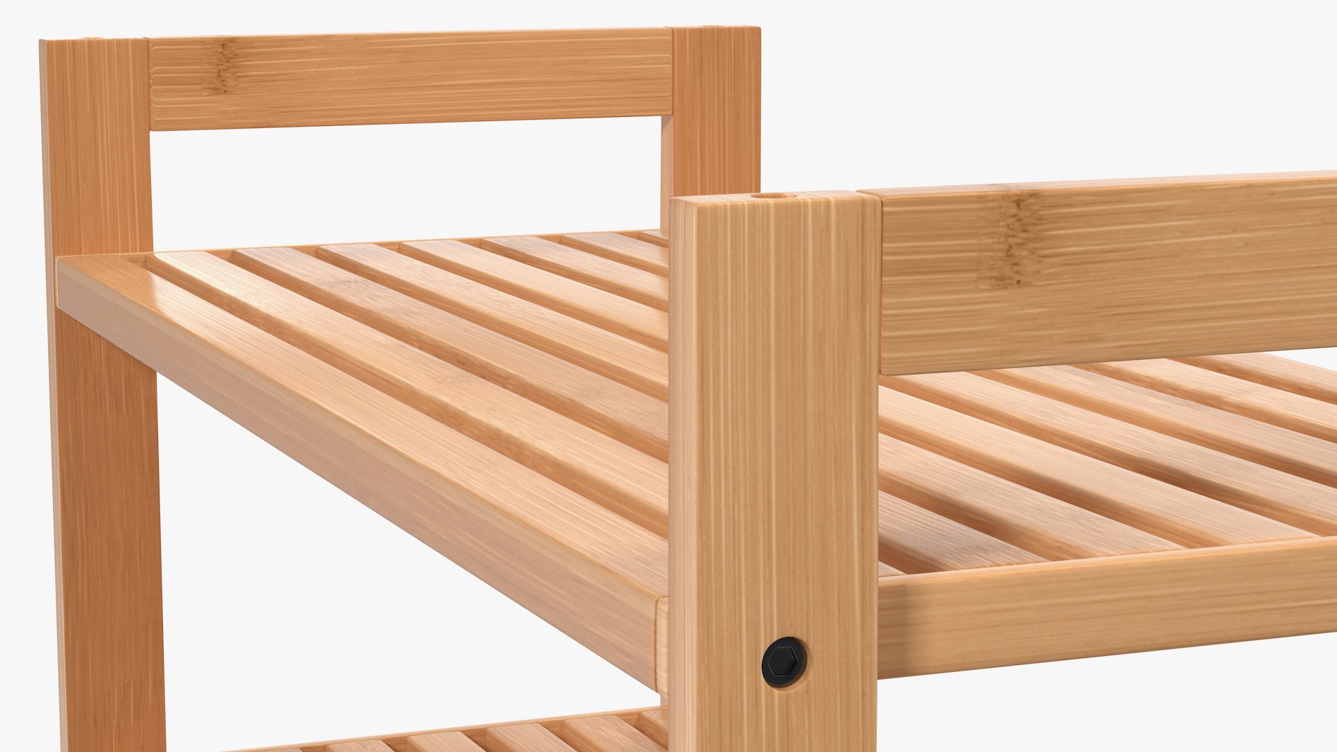 Wooden stackable shoe rack 3D model - TurboSquid 1521117