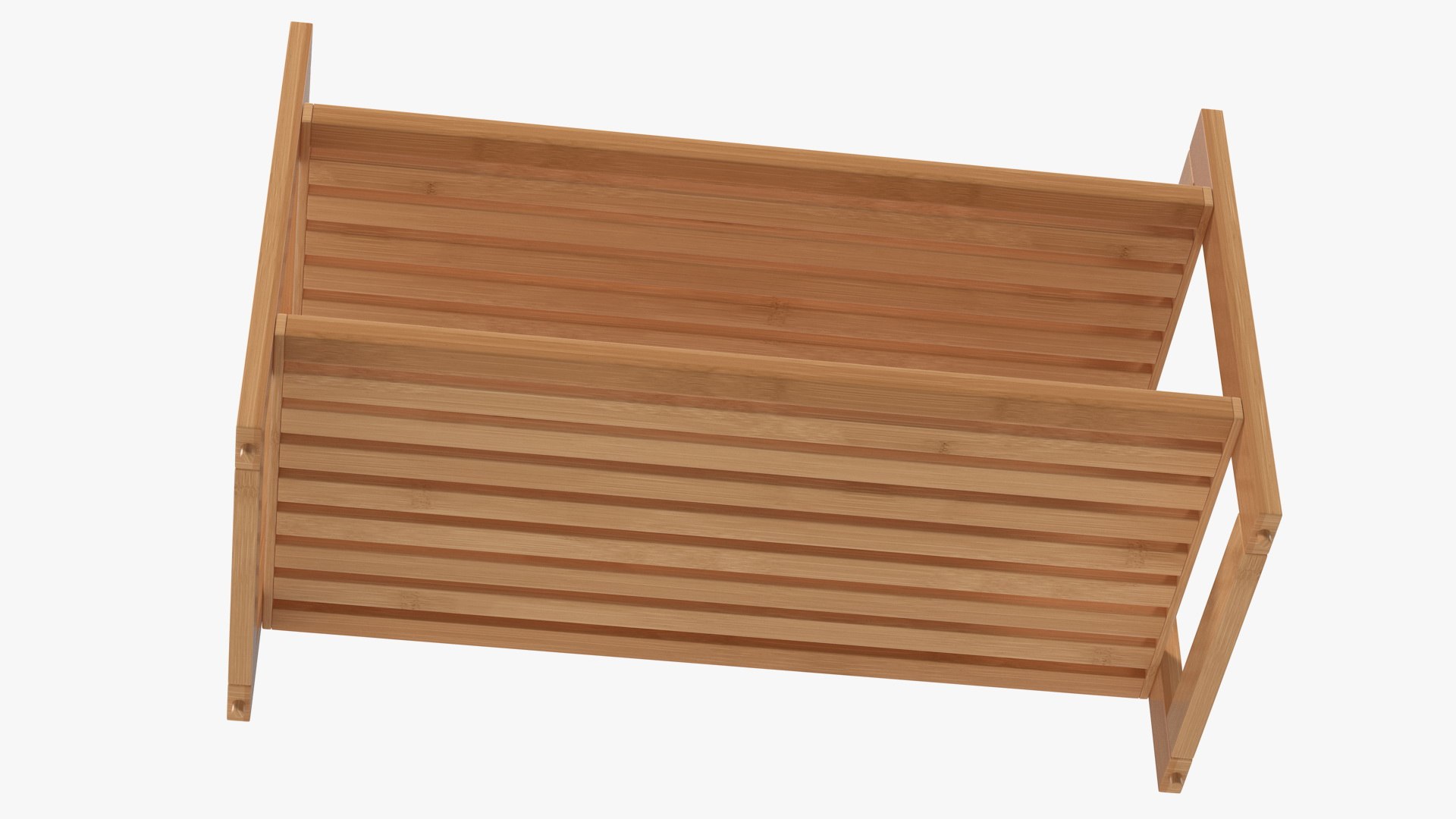 Wooden stackable shoe rack 3D model - TurboSquid 1521117
