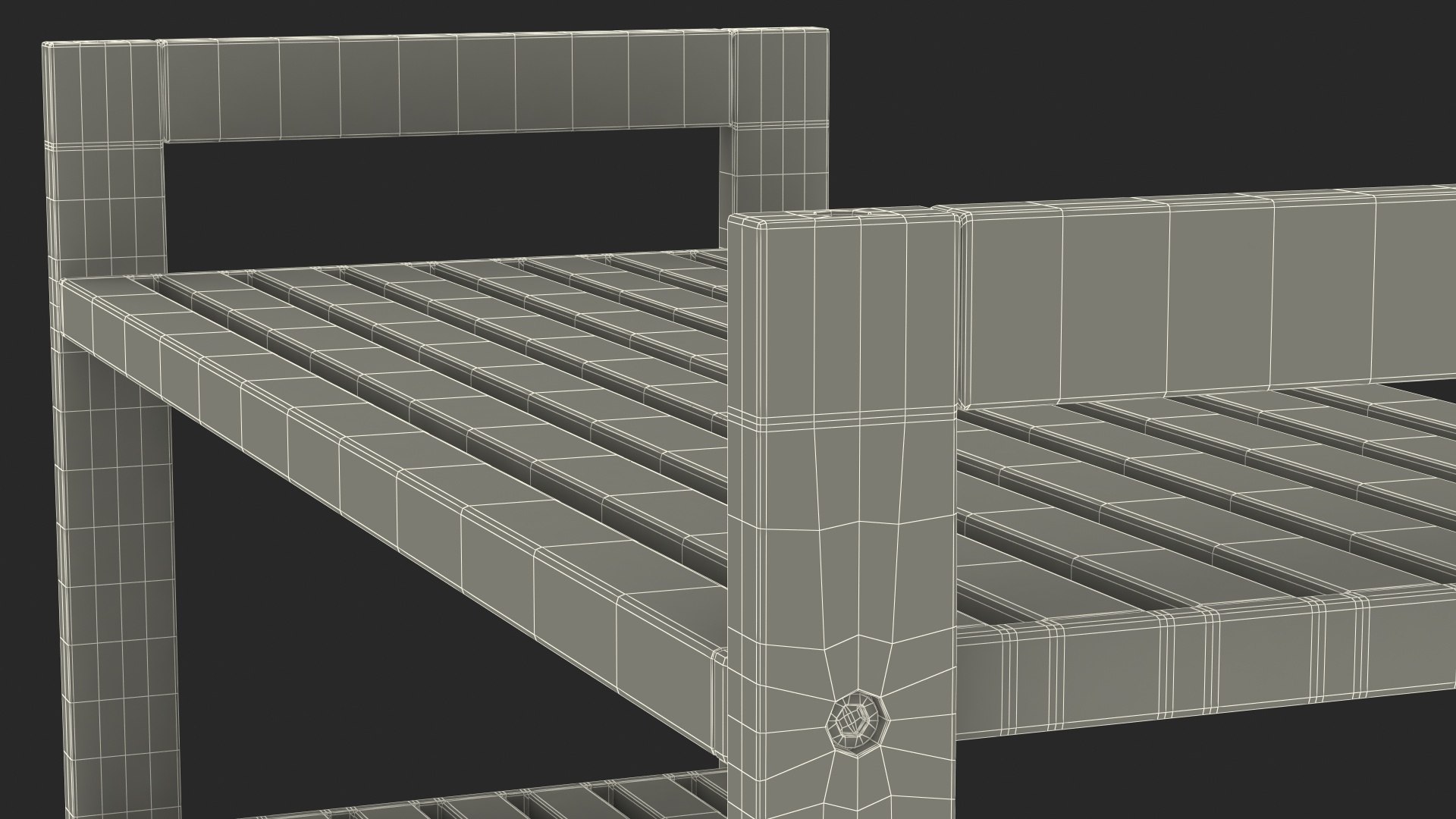 Wooden stackable shoe rack 3D model - TurboSquid 1521117