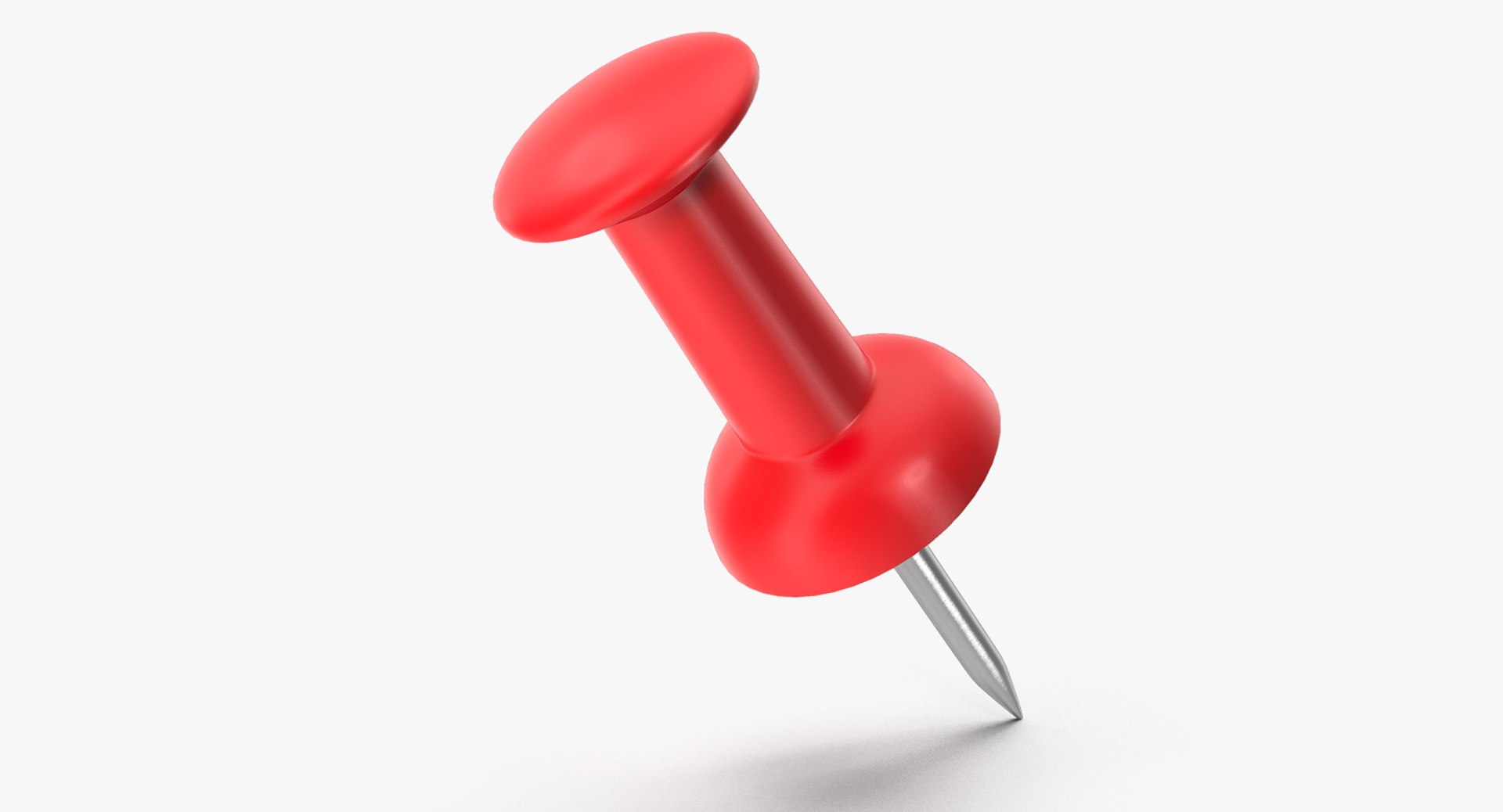 Push Pin 3D model preview