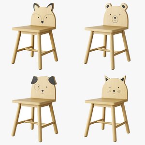 Crate and Barrel Animal Kids Chair model