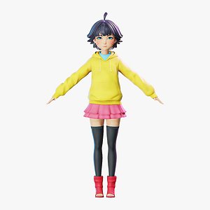 Himawari 3D Model