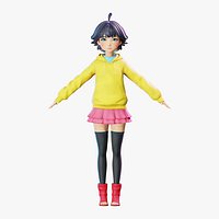 Himawari 3D Model