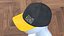 Cap Cotton Yellow Black Your Logo