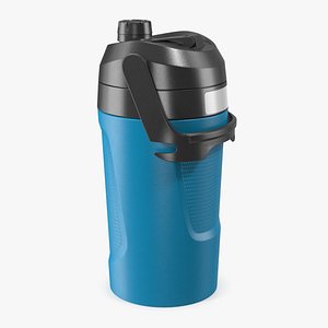 3D model Spout Insulated Blue Sport Bottle