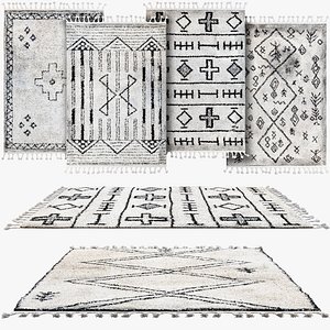 Lalita Wool Area Rug | 5' x 8' | Cream - The Citizenry