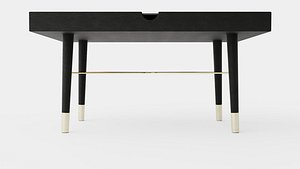 Rectangular coffee table 3D model