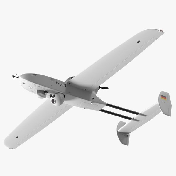 modelo 3d Dron Rheinmetall Luna NG Blanco - TurboSquid 2153004