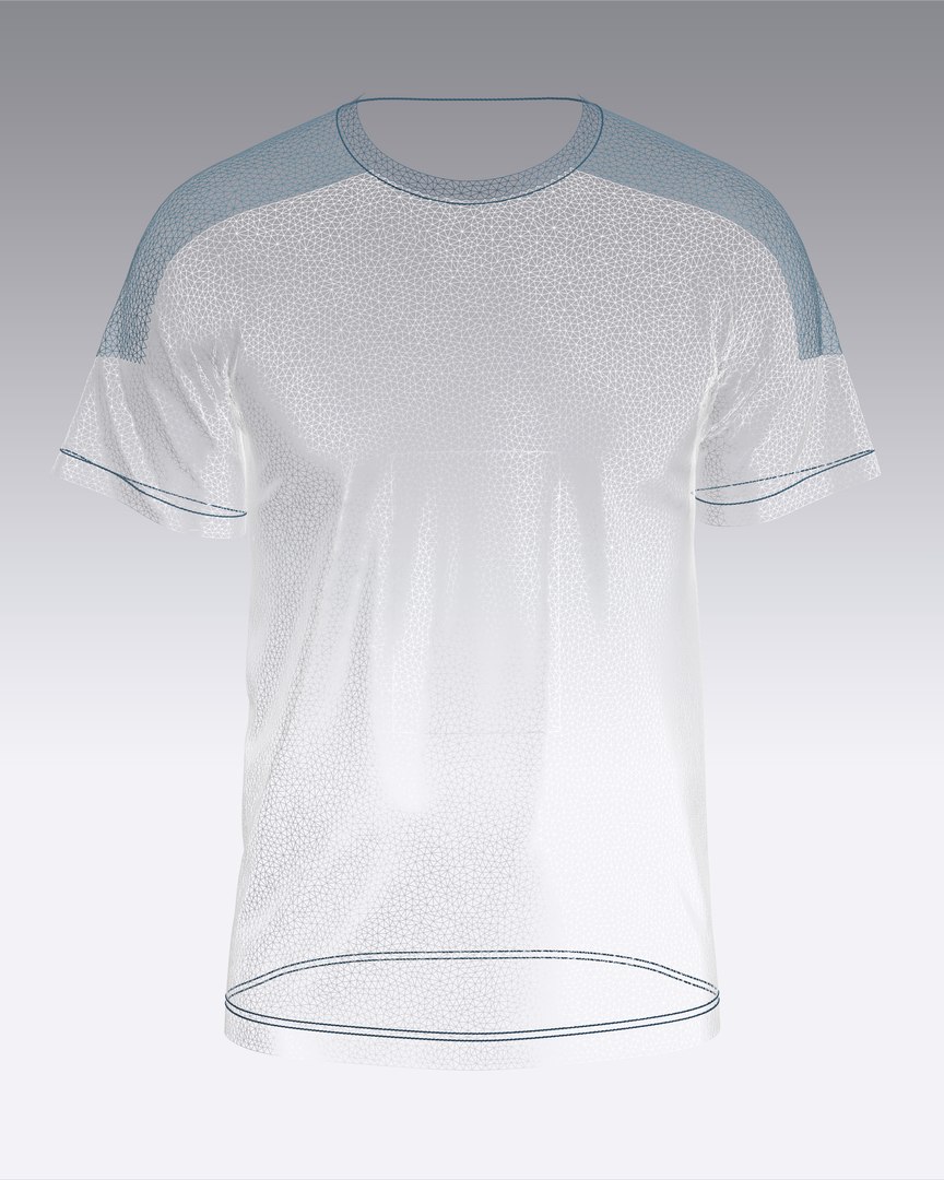 Soccer Blue And White Color Jersey Player-10 3D Model - TurboSquid 2050767