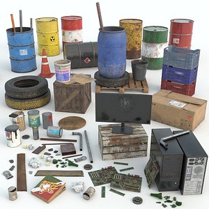 Mega Junk And Trash Coll PBR