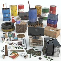 Mega Junk And Trash Coll PBR