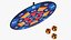canaveral velcro dartboard set 3D model