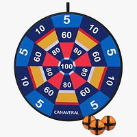 Canaveral Velcro Dartboard Game Set
