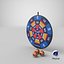 canaveral velcro dartboard set 3D model