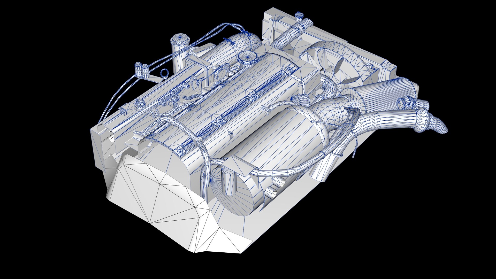 Toyota 2JZGTE VVTi 3D Model - TurboSquid 2307178