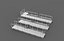 Straight Modular Ramp 3D model 3D model