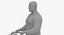 Arnold Casual Summer Walking Pose 01 With Shopping Cart 3D model