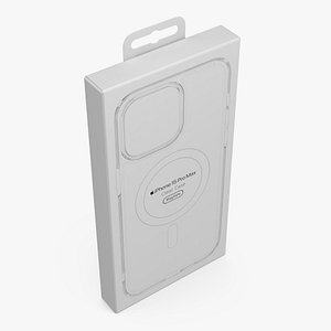 Apple iPhone 15 Smartphone Clear Case Packaging 3D model