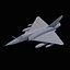 mirage2000d strike aircraft 3d model