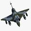 mirage2000d strike aircraft 3d model