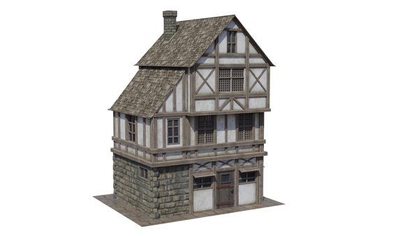 Casa Medieval 01 Modelo 3D - TurboSquid 919960