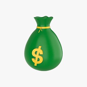 Prop02 Bags of Money 3D