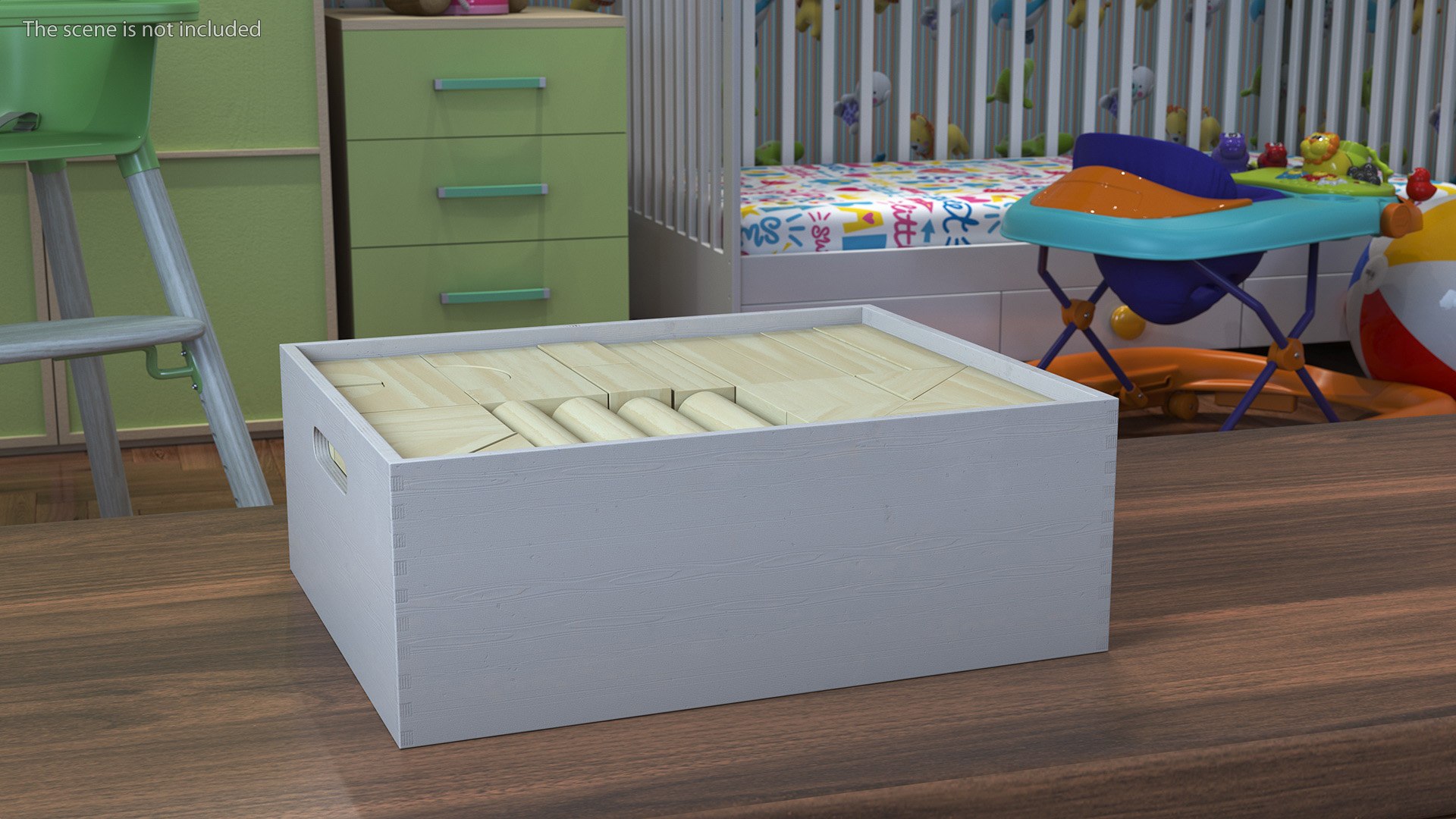 3D Model Wooden Constructor In Box - TurboSquid 2243936