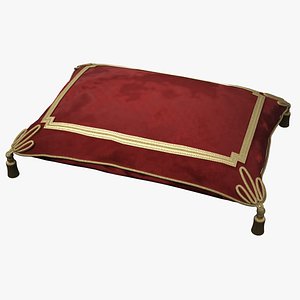 3D Royal Pillow Cushion model
