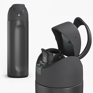 Insulated Stainless Steel Water Bottle 3D