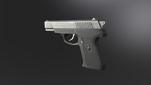 3D weapon pistol gun