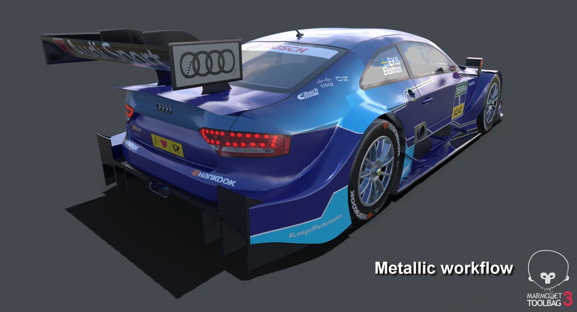 3D Model Audi Sport Team Abt - TurboSquid 1239978