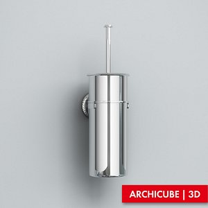 3d brush holder model