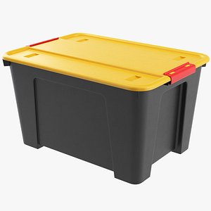 3D Storage Bin model