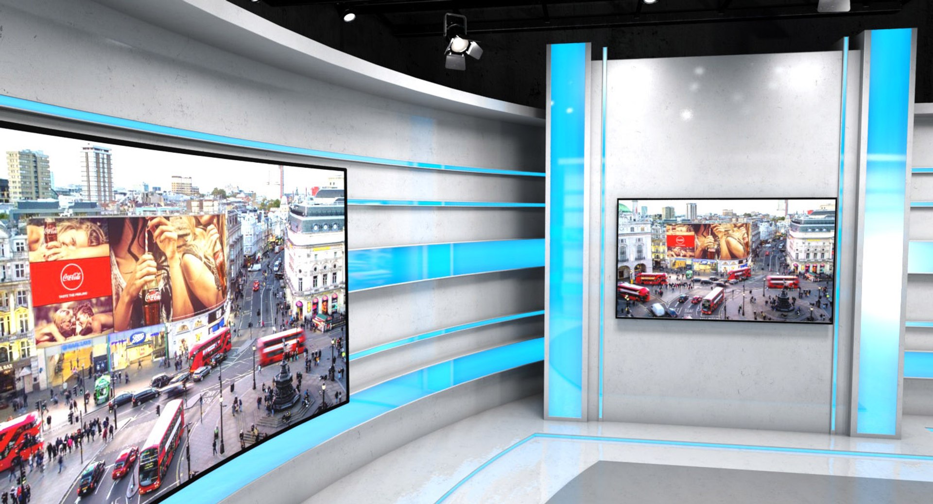 Virtual Set Studio 3D Model - TurboSquid 1390308