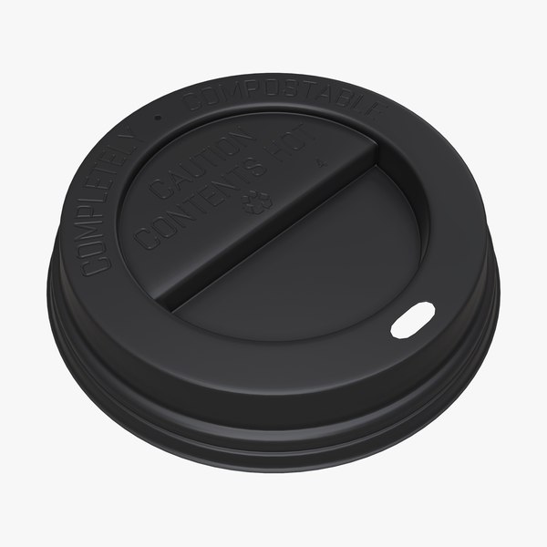 cup coffee plastic model