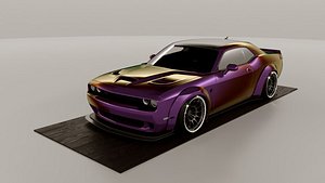 3D DODGE CHALLENGER