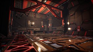 Modular SpaceShip 3D