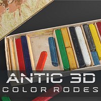 Colored Pensil Rodes