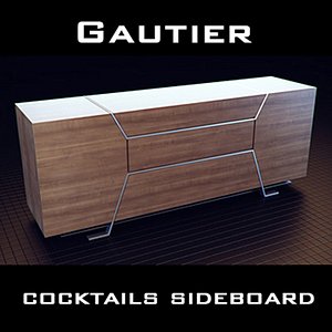 gautier sideboard 3ds
